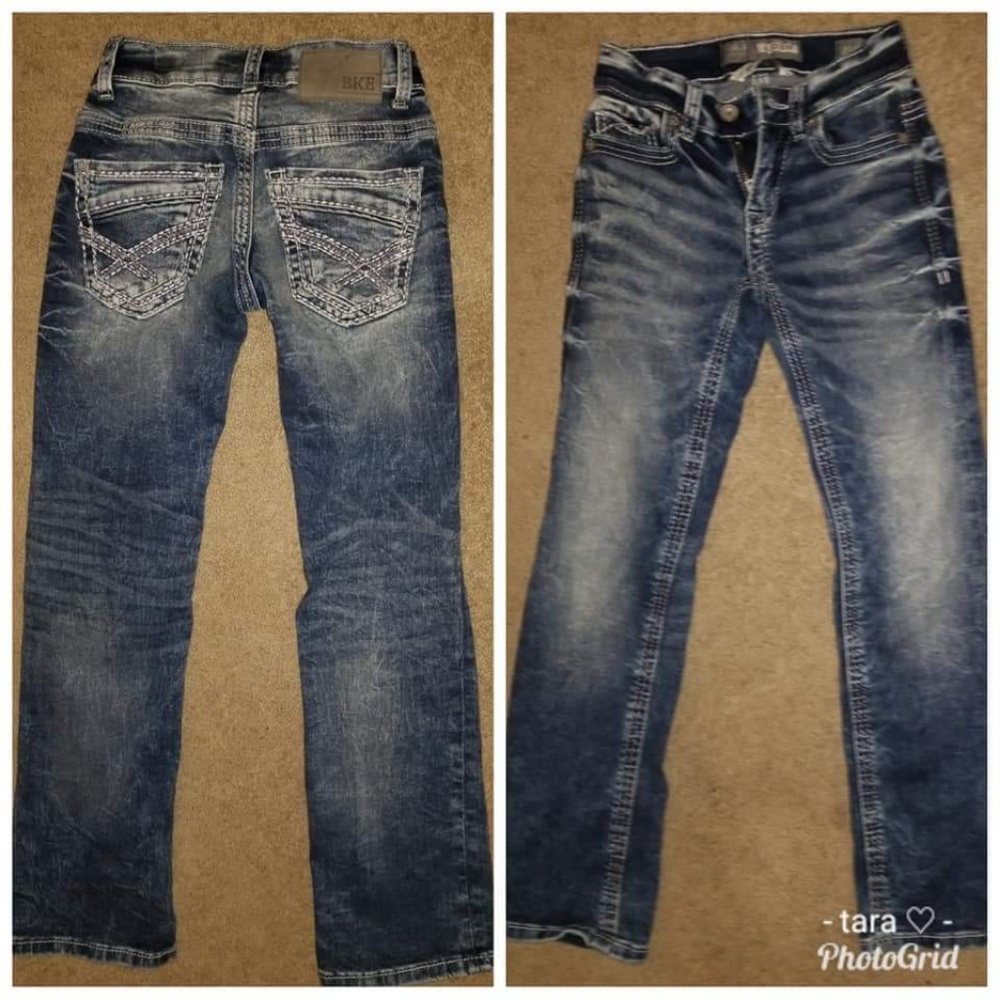 Buckle jeans
